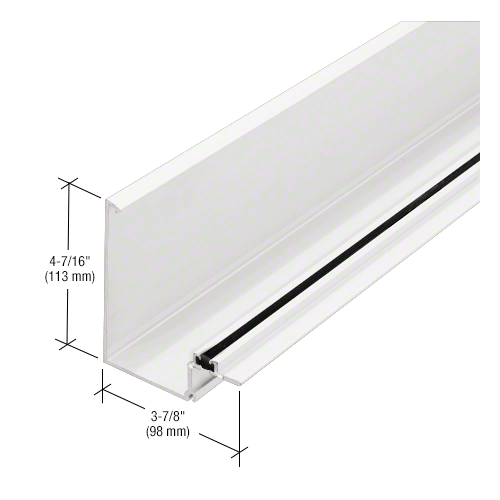 CRL-U.S. Aluminum FT57552 90 Degree Inside Corner Half Section ...