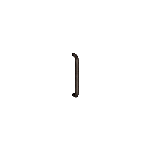 1" Oil Rubbed Bronze Solid Pull Handle - 10"