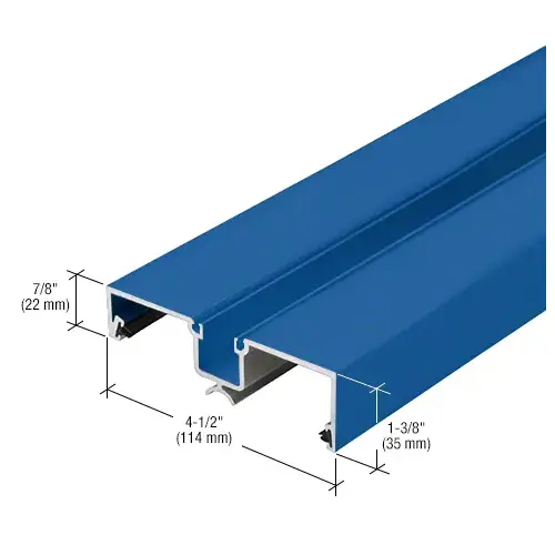 Rotating Half Mullion, Custom Paint - 24'-2" Stock Length