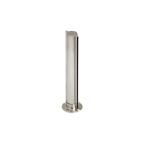 CRL PPJ20CBS Brushed Stainless 2" Round Tight-Fit Series Partition Post - Center