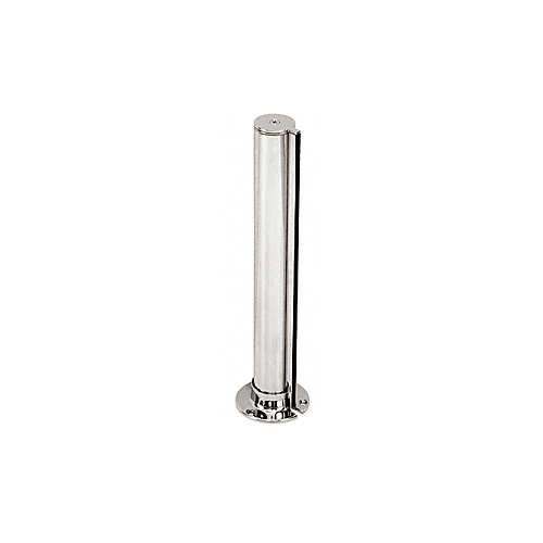 CRL PPJ20EPS Polished Stainless 2" Round Tight-Fit Series Partition Post - End