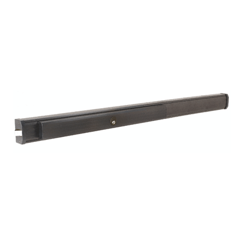 1295 Push Pad Rim Panic Exit Device - 'S' Type Strike, 48", Dark Bronze with Cylinder Dogging