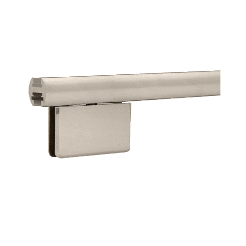 Brushed Nickel 144" EZ-Adjust Shower Door Header Only