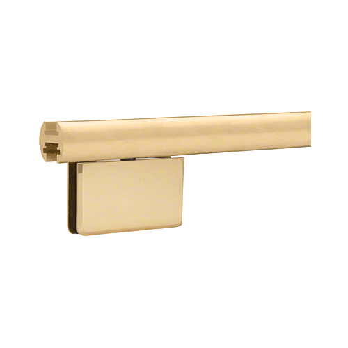 Satin Brass 95" EZ-Adjust Shower Door Header Only