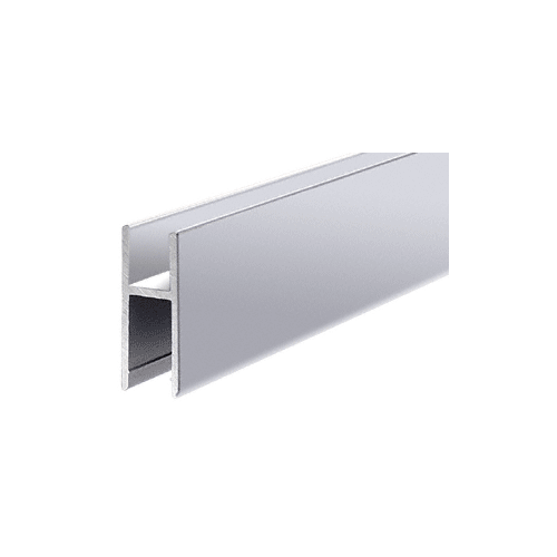 Brite Anodized Aluminum MC610 H-Bar 144" Stock Length