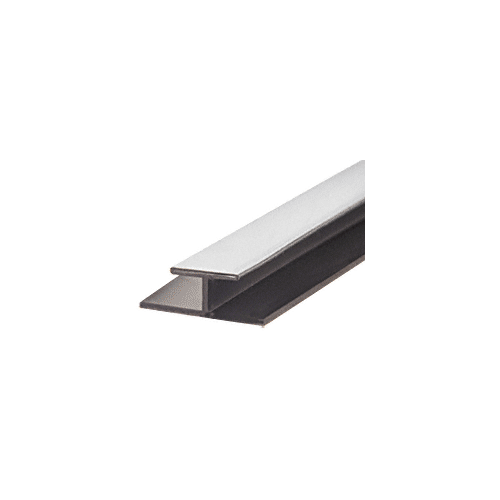 Chrome Plastic Reflective Divider Bar - 96" Stock Length