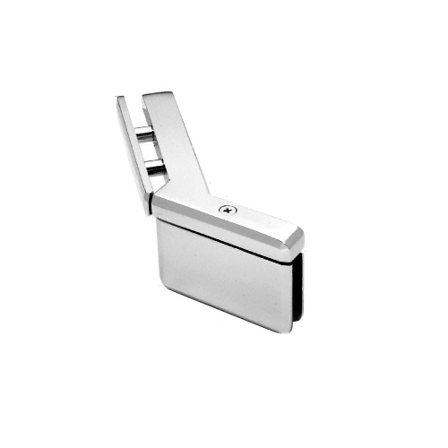 Chrome Prima 135 Series Glass-to-Glass Left Hand Mount Hinge