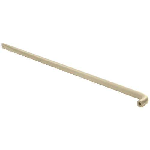 Champagne Astral II Solid Push Bar for 33" Double Acting Doors