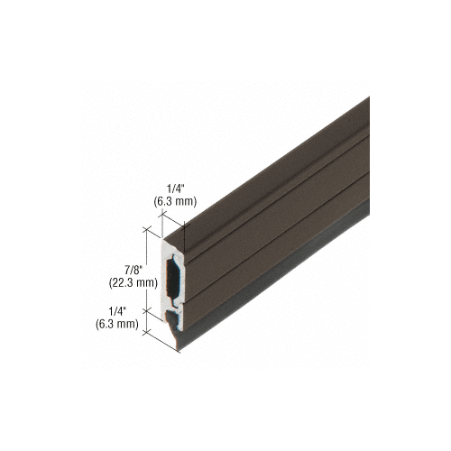 Bronze Anodized 42" Entrance Door Sweep