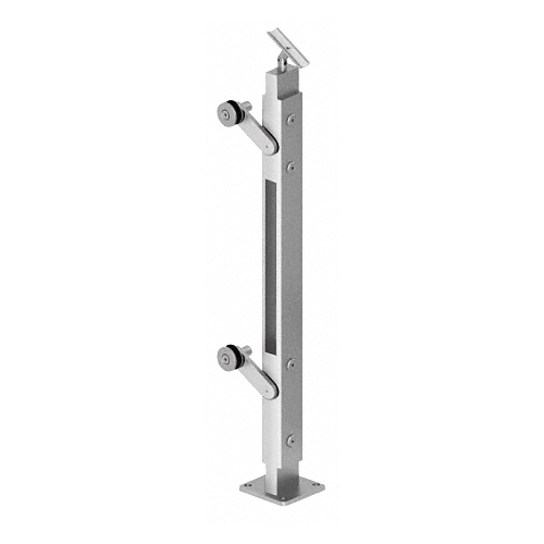 Polished Stainless 36" P4 Series End Post Railing Kit