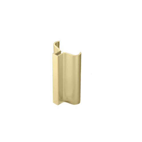 Polished Brass Slip-On Handle for 3/16" or 1/4" Frameless Pivot Door