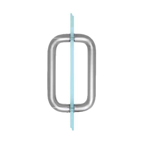 CRL ALUMSBP81BSCVCP1 Brushed Satin Chrome 8" BackToBack Solid