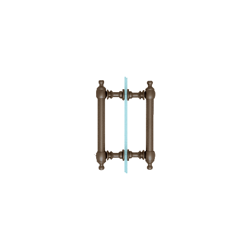 Oil Rubbed Bronze 6" Colonial Style Back-to-Back Pull Handles