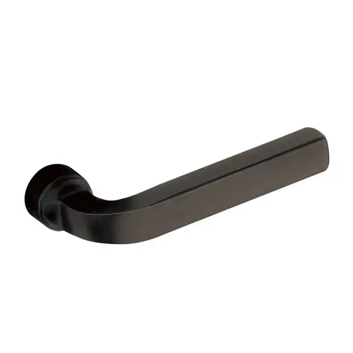 Pair 5190 Lever Less Rose Satin Black Finish