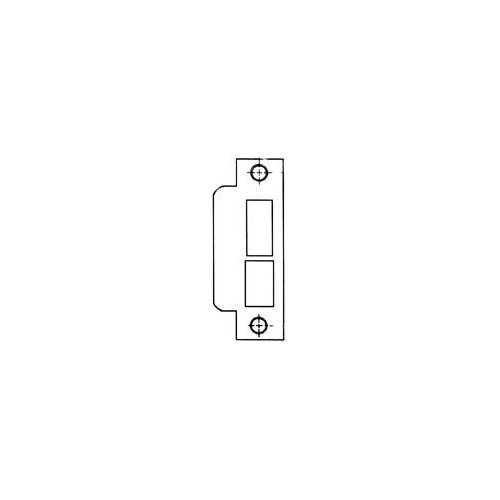 Estate Mortise Lock ASA Strike Antique Nickel