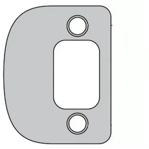 Kwikset 85303-690 Radius Corner Deadbolt Full Lip Strike Dark Bronze Finish
