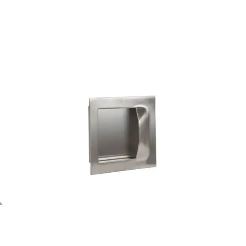 1111A Flush Pull, Satin Stainless Steel