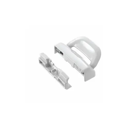 White Sash Lock and Keeper for Milgard Windows