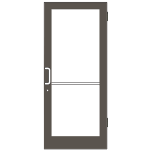 Medium Stile Butt Hinge Entrance Door