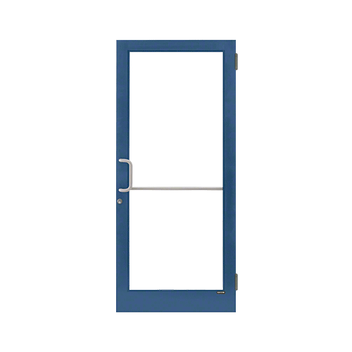 Custom KYNAR Paint Custom Single Series 400T Thermal Medium Stile Butt Hinge Entrance Door for Surface Mount Door Closer