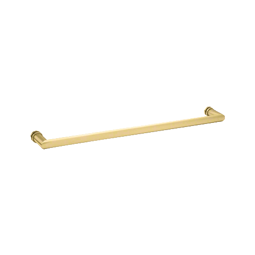 18" Brass Single-Sided Oval/Round Towel Bar