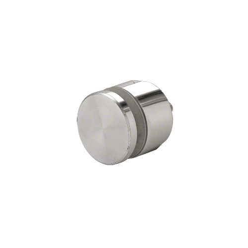 Polished Stainless Adjustable Height Standoff Cap for 1-1/4" Base