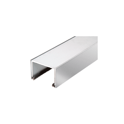 CRL SD1TTPS Polished Stainless Steel Sliding Door Top Rolling Track