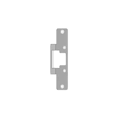 Faceplate for HES 8000 and 8300 Series Electric Strikes for Cylindrical Locksets in Aluminum Applications