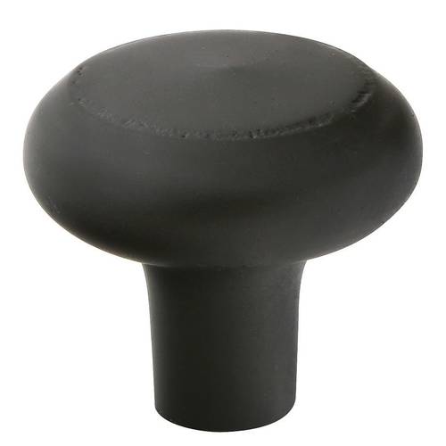 Bronze Barn 1" Cabinet Knob Flat Black Finish