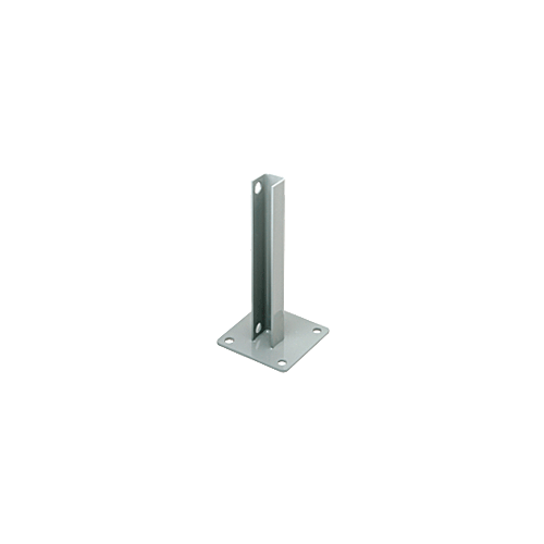 CRL PSB2AAGY Agate Gray AWS Steel Stanchion for 90 Degree Round Corner Posts