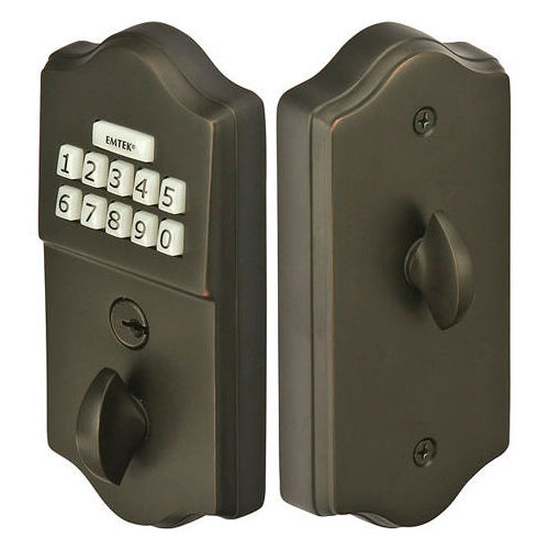 Emtek E1000US10B Classic Electronic Keypad Deadbolt Oil Rubbed Bronze Finish