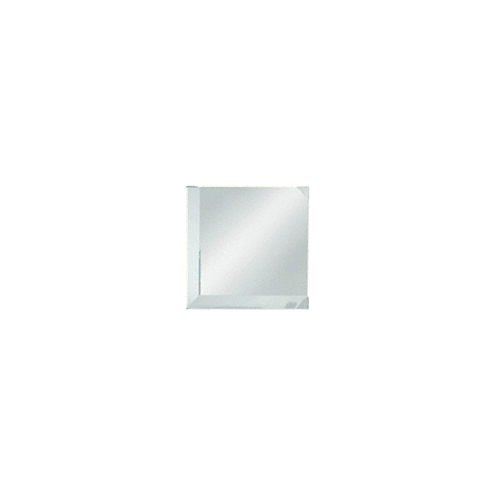 CRL BM2C2 Clear Mirror Glass 2" Square Beveled on 2 Sides