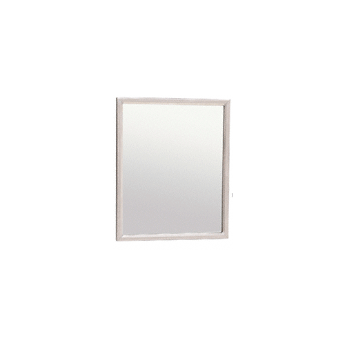 CRL TPM1622 16" x 22" Stainless Steel Theft-Proof Mirror Frame