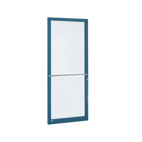 Custom KYNAR Paint Custom Single Series 250 Narrow Stile Center Pivot Entrance Door for Overhead Concealed Door Closer