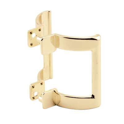 Brass 2" Shower Door Pull Handle