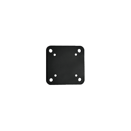 Matte Black 6-1/2" x 6-1/2" Square Base Plate