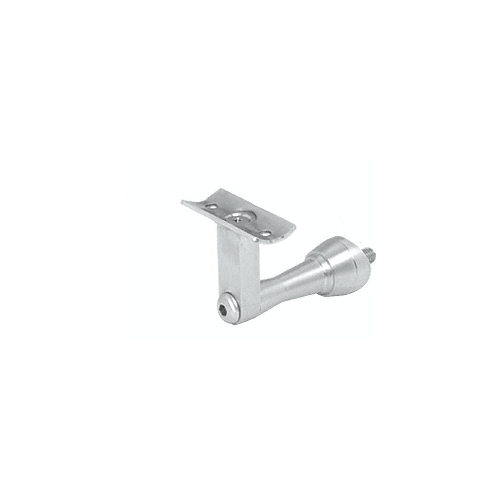 Mill Aluminum Manhattan Series Post Mounted Hand Rail Bracket