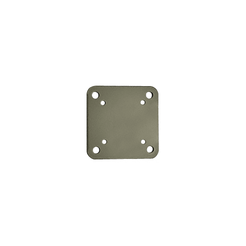 Beige Gray 6-1/2" x 6-1/2" Square Base Plate