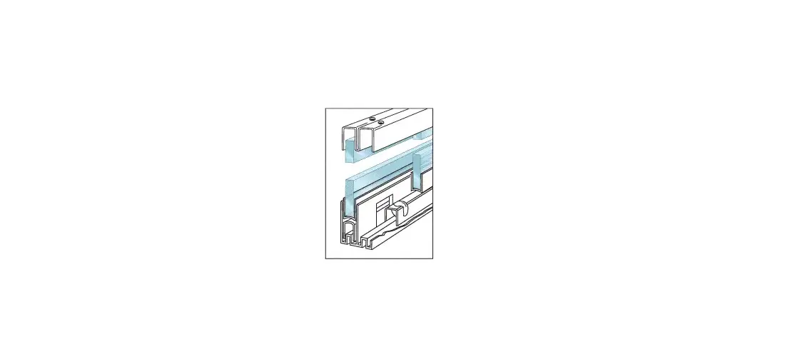 CRL KV99272 Zinc Plated Steel Roll-Ezy Double Track Ball