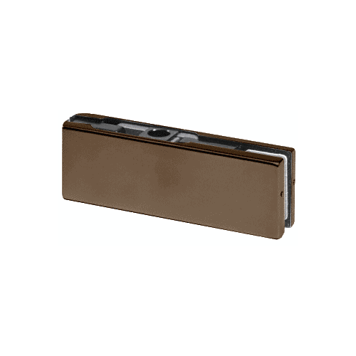CRL PH20ADU Dark Bronze Top Door Patch Fitting with 1NT303 Insert