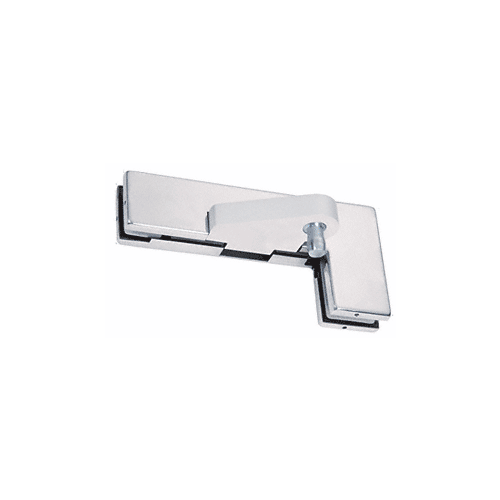 Polished Stainless Left Offset Sidelite Mounted Transom Patch Fitting