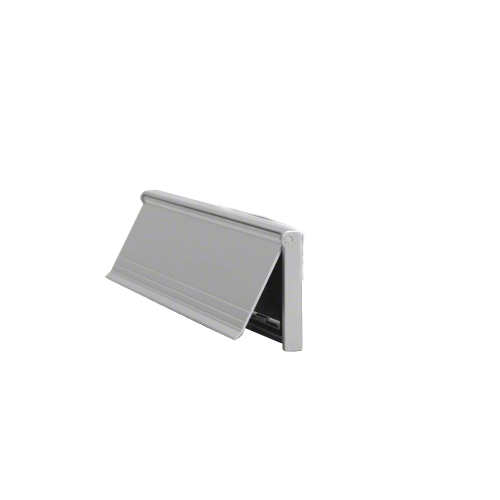 Satin Anodized 3" x 11-1/2" No-Draft Mail Slot - New Style