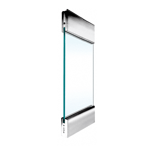 Polished Stainless Type 1 Standard with 6" Square Rails Top and Bottom