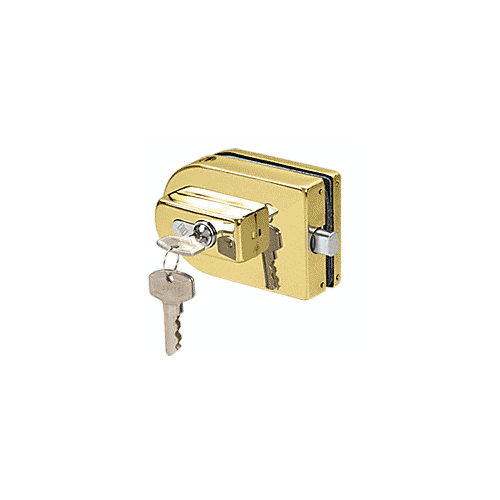 Brass PTH Series Glass Mounted Patch Lock