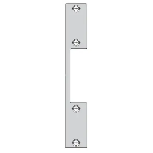 1006 Series Faceplate, Satin Stainless Steel