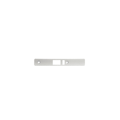 CRL DL2143A Aluminum Radius Weather-stripped Faceplate for DL2140 Deadlatch Locks