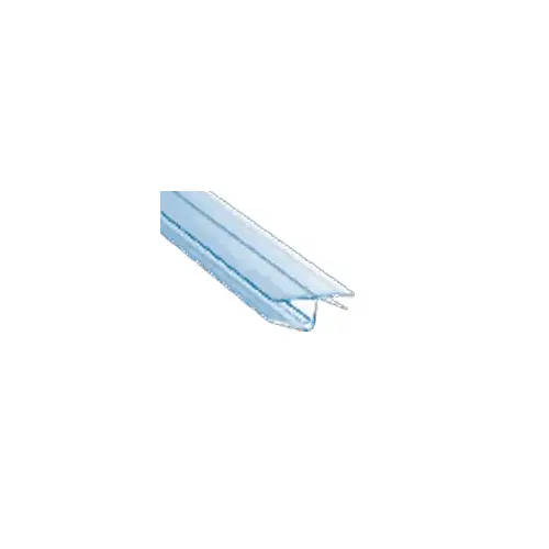 'H' Jamb Seal with Cushion Fin for 180 Degree Application -  84" Length Clear