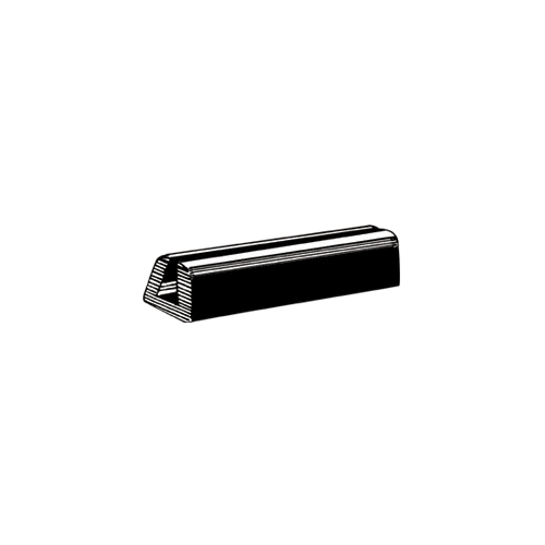 Glass and Acrylic Setting Rubber Channel 3/16" Material - 27/64" Base Width Glass and Acrylic Setting Rubber Channel 3/16" Material - 27/64" Base Width