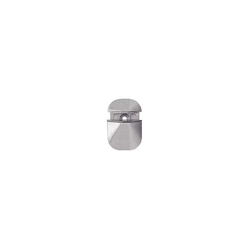 Brushed Nickel Adjustable Shelf Clamp