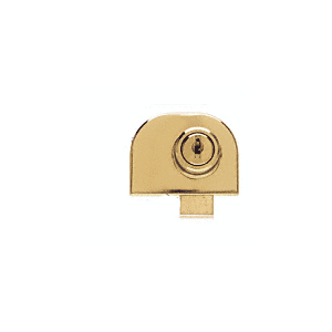 Crl Eh216ka Brass Double Glass Door Lock Keyed Alike
